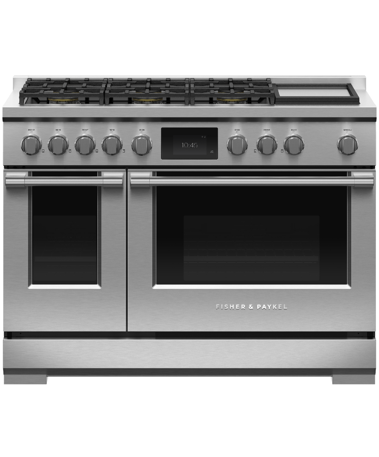 Fisher & Paykel RDV3-486GD-L 48-inch Professional Dual Fuel Range with Griddle, LPG - Image 3