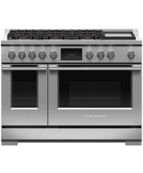 Fisher & Paykel RDV3-486GD-L 48-inch Professional Dual Fuel Range with Griddle, LPG - Image 3