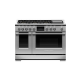 Fisher & Paykel RDV3-486GD-L 48-inch Professional Dual Fuel Range with Griddle, LPG - Image 2