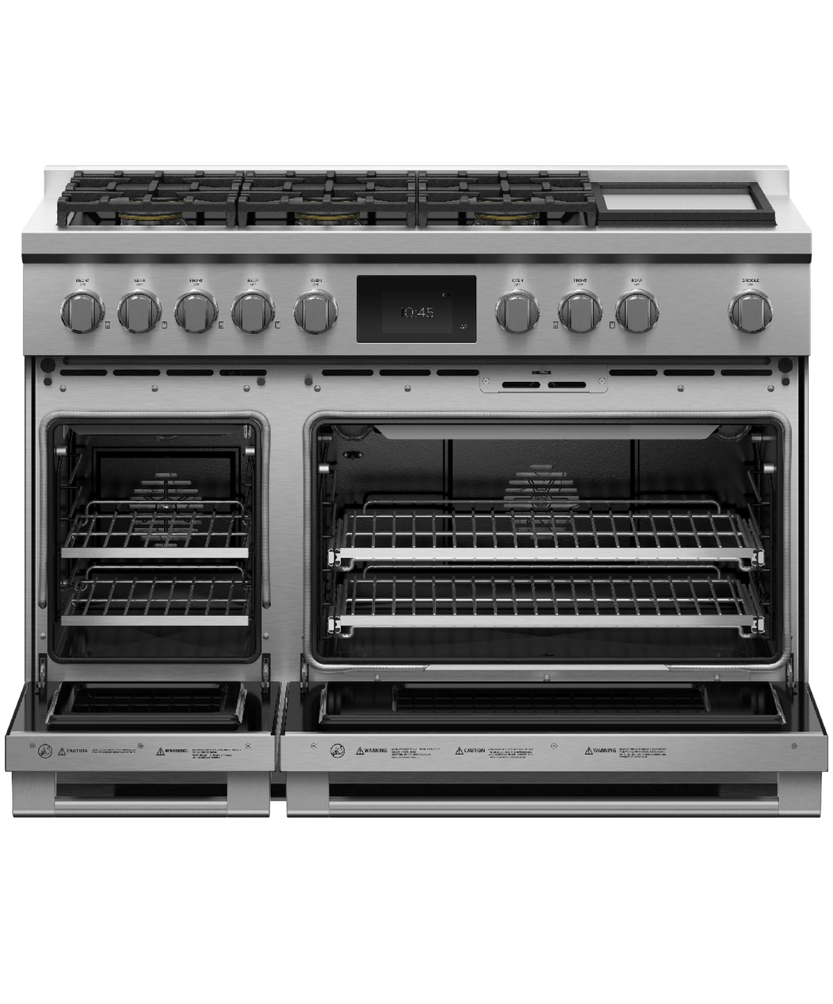 Fisher & Paykel RDV3-486GD-L 48-inch Professional Dual Fuel Range with Griddle, LPG - Image 4