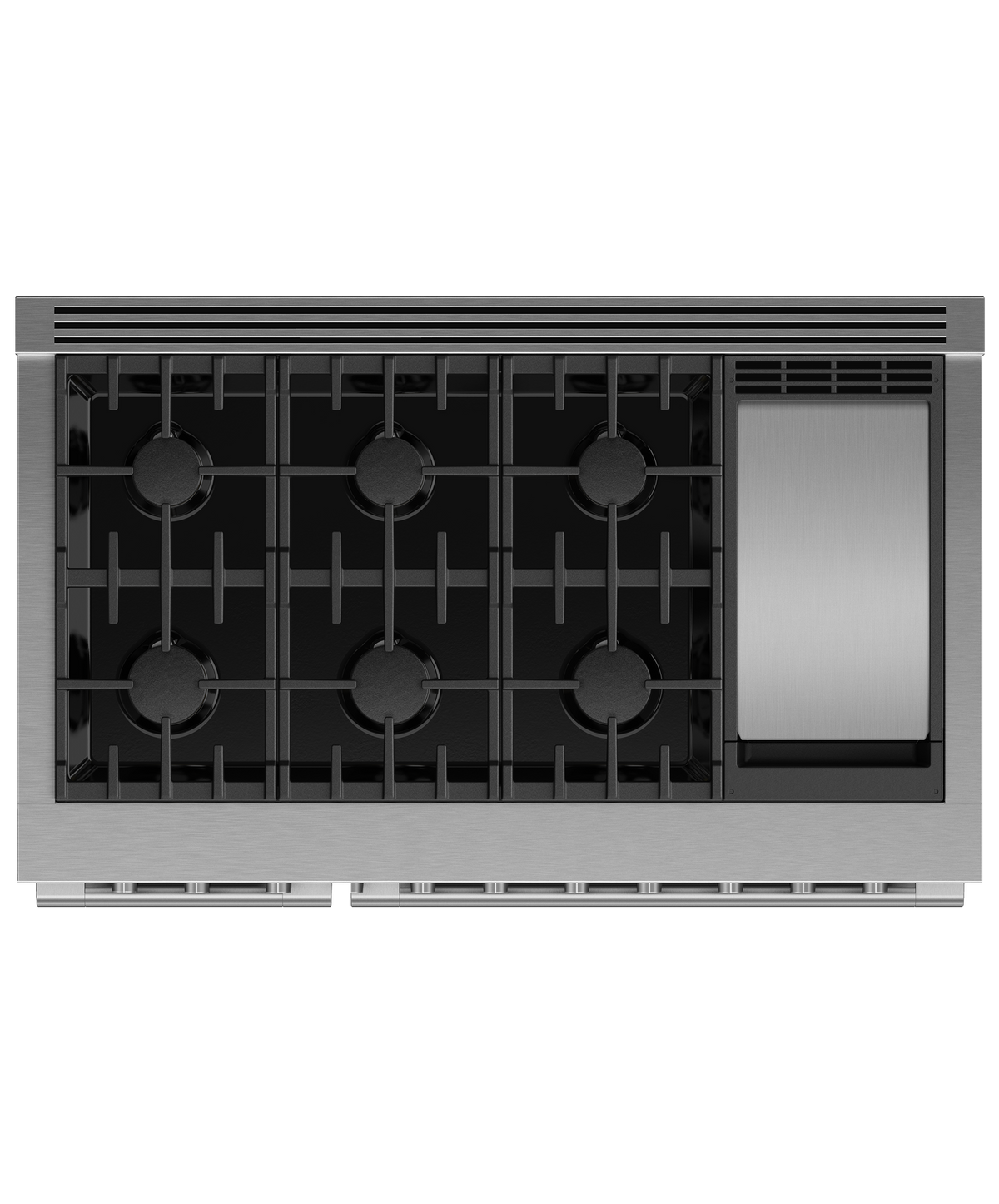 Fisher & Paykel RGV3-486GD-L 48-inch Professional Gas Range - Side View