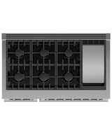 Fisher & Paykel RGV3-486GD-L 48-inch Professional Gas Range - Side View
