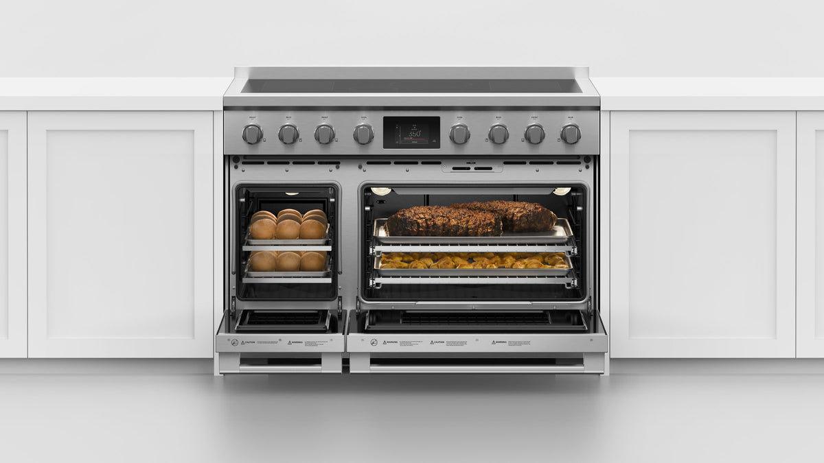 Fisher & Paykel RIV3-486 range installed in kitchen