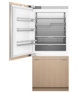 Fisher & Paykel RS3684WLUVE1 36" Series 11 Integrated Column Refrigerator Freezer, Ice & Water, Panel Ready, Left Hinge - Product Detail View