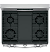 GE JGBS66REKSS - 30 in. 5 cu. ft. Gas Range with 5 Sealed Burners & Griddle - Stainless Steel