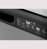 GE GDF535PGRBB - 24 in. Front Control Flush-Mount Dishwasher with 55 dBa Sound Level, Dry Boost & Pocket Handle - Black