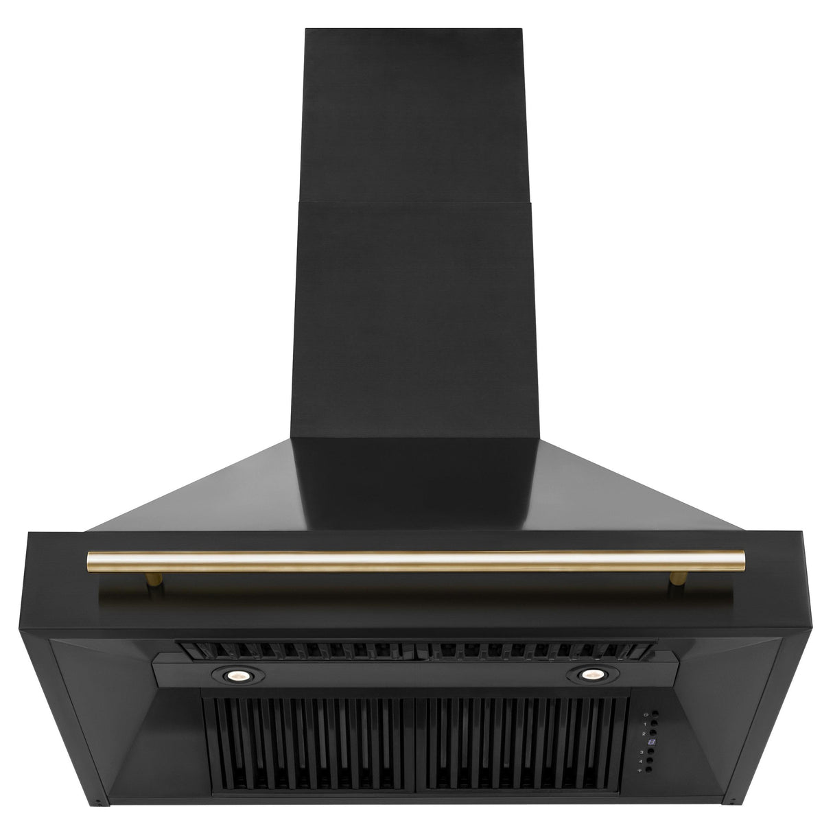 ZLINE 36 in. Autograph Edition Black Stainless Steel Range Hood with Handle (BS655Z-36) [Color: Gold] - (BS655Z36G)