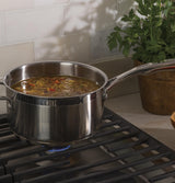 GE JGP5036SLSS - 36 in. 5-Burner Natural Gas Cooktop with Simmer Burner & Power Burner - Stainless Steel