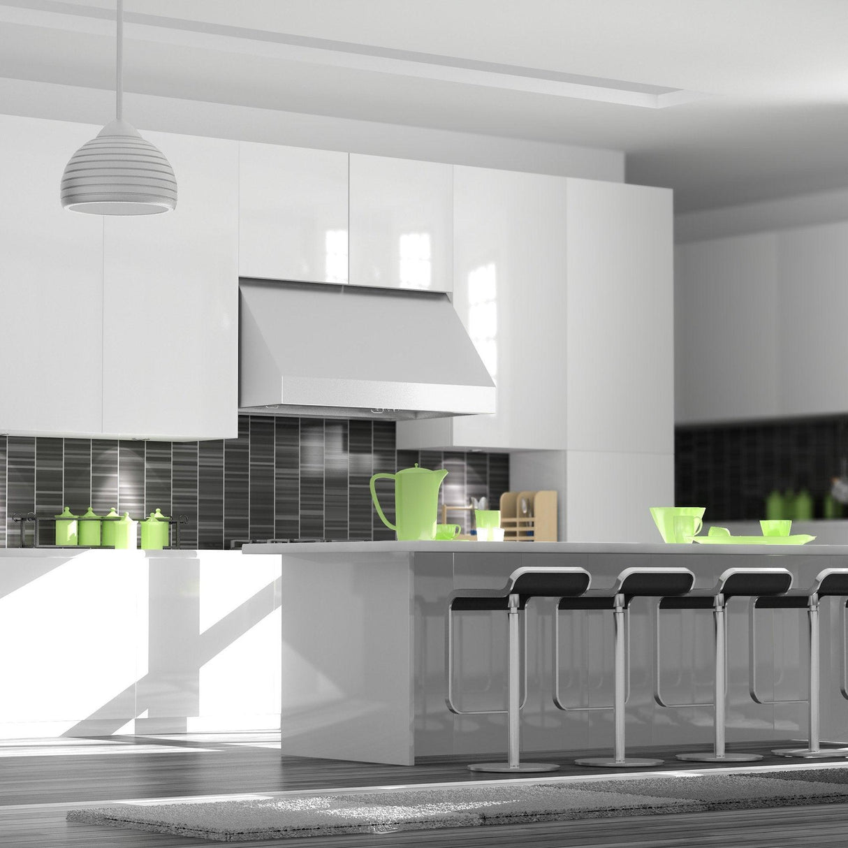 ZLINE Convertible Vent Under Cabinet Range Hood in Stainless Steel (523) - (52330)