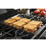 GE JGBS66DEKBB - 30 in. 5 cu. ft. Gas Range with 5 Sealed Burners & Griddle - Black