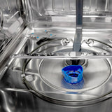 ZLINE 24" Monument Series 3rd Rack Top Touch Control Dishwasher with Stainless Steel Tub, 45dBa (DWMT-24) [Color: Stainless Steel] - (DWMT30424)