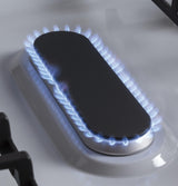 GE JGBS66DEKWW - 30 in. 5 cu. ft. Gas Range with 5 Sealed Burners & Griddle - White