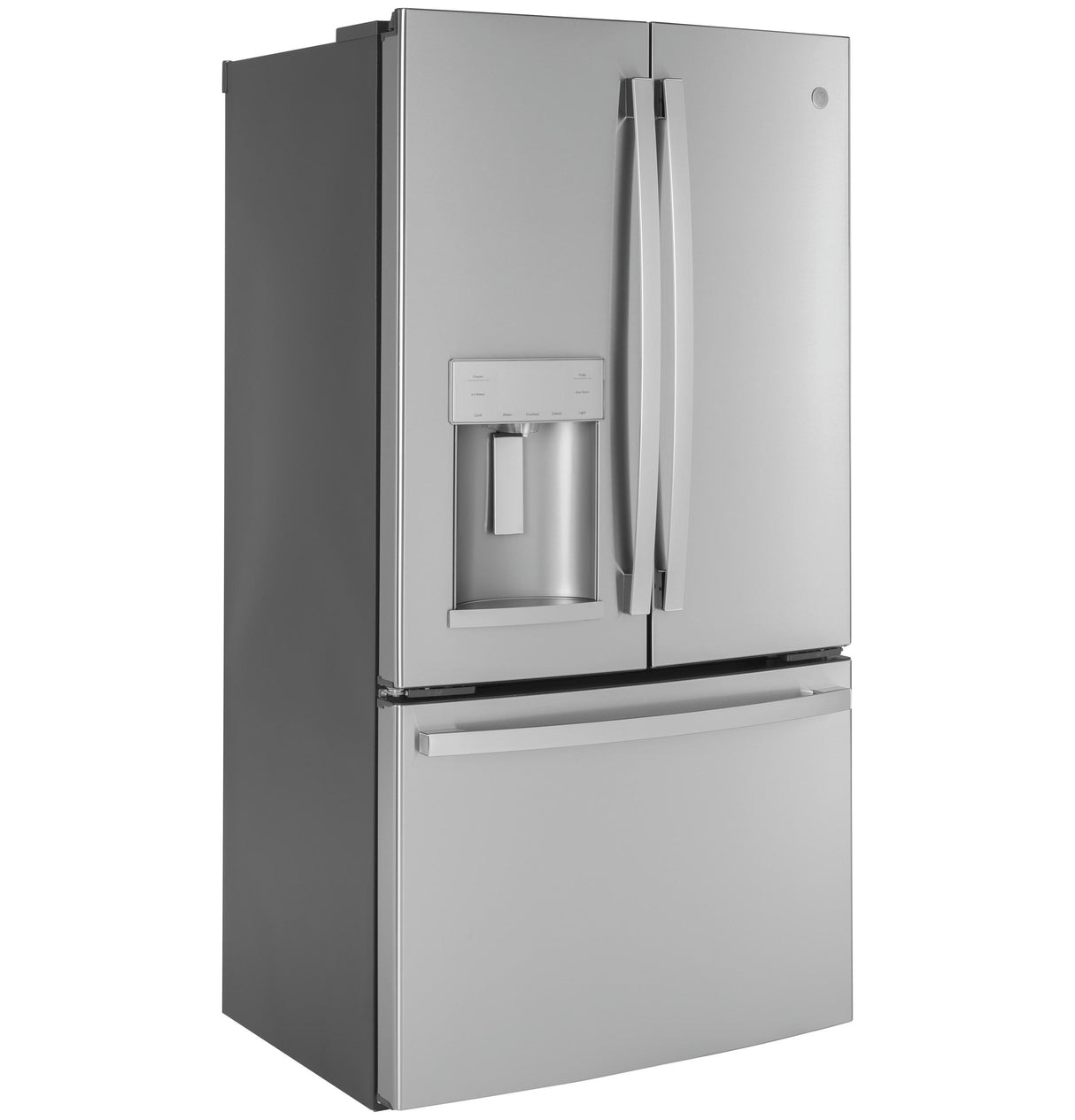 GE GYE22GYNFS - 36 in. 22.1 cu. ft. Counter Depth French Door Refrigerator with Ice & Water Dispenser - Fingerprint Resistant Stainless