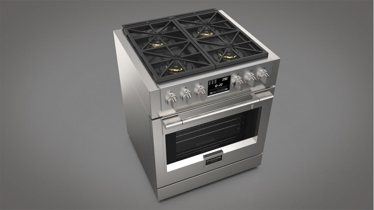 30" DUAL FUEL PRO RANGE - (F6PDF304S1)