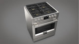 30" DUAL FUEL PRO RANGE - (F6PDF304S1)