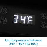 Danby 4.5 cu. ft. Free-Standing Beverage Center in Stainless Steel - (DBC045L1SS)