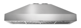 48 Inch Professional Wall Mount Pyramid Range Hood - Model Trh48p - (TRH48P)