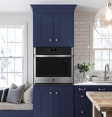 GE JTS3000SNSS - 30 in. 5 ft Smart Built-In Self-Clean Single Wall Oven with Never-Scrub Racks - Stainless Steel