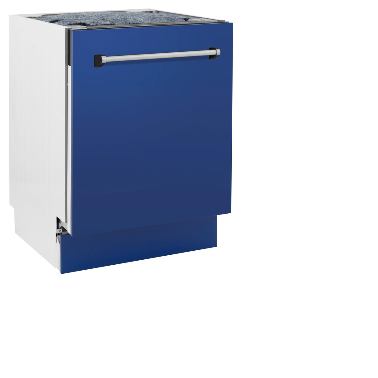 ZLINE 24" Tallac Series 3rd Rack Dishwasher with Traditional Handle, 51dBa (DWV-24) [Color: Blue Matte] - (DWVBM24)