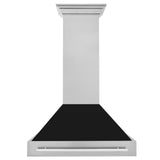 ZLINE 36 in. DuraSnow Stainless Steel Range Hood with DuraSnow Shell (8654SNX-36) [Color: Red Matte] - (8654SNXRM36)