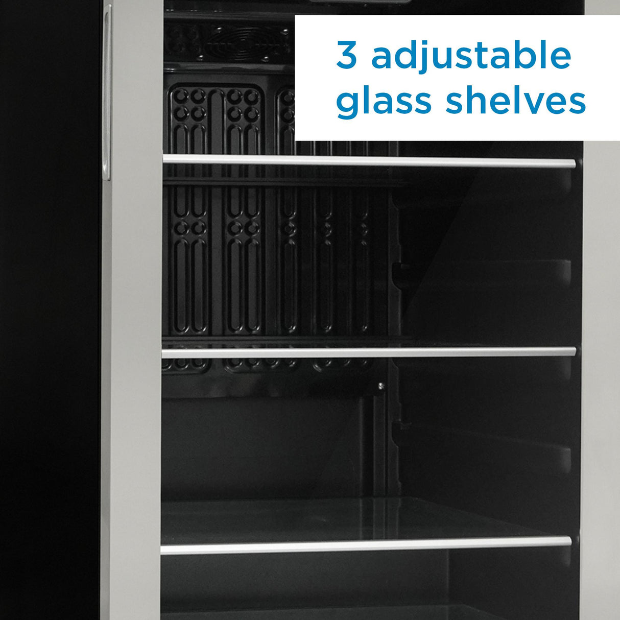 Danby 4.5 cu. ft. Free-Standing Beverage Center in Stainless Steel - (DBC045L1SS)