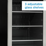 Danby 4.5 cu. ft. Free-Standing Beverage Center in Stainless Steel - (DBC045L1SS)