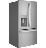 GE GFE28GYNFS - 36 in. 27.7 cu. ft. French Door Refrigerator with Ice & Water Dispenser - Fingerprint Resistant Stainless