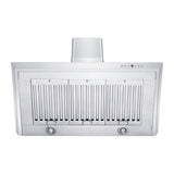 ZLINE Convertible Vent Wall Mount Range Hood in Stainless Steel (KF) - (KF36)
