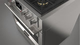 30" DUAL FUEL PRO RANGE - (F6PDF304S1)
