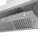 ZLINE Professional Convertible Vent Wall Mount Range Hood in Stainless Steel (597) - (59760)