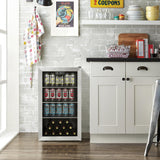 Danby 4.5 cu. ft. Free-Standing Beverage Center in Stainless Steel - (DBC045L1SS)