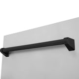 ZLINE Autograph Edition 18' Compact 3rd Rack Top Control Dishwasher in Stainless Steel with Accent Handle, 51dBa (DWVZ-304-18) [Color: Matte Black] - (DWVZ30418MB)