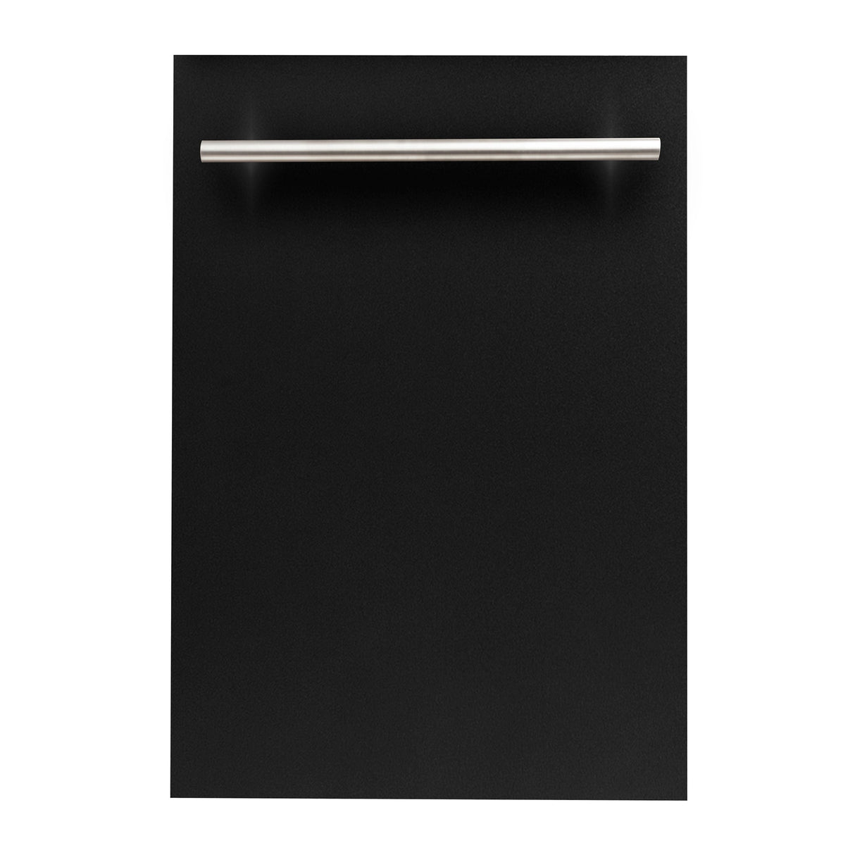 ZLINE 18 in. Compact Top Control Dishwasher with Stainless Steel Tub and Modern Style Handle, 52 dBa (DW-18) [Color: Black Matte] - (DWBLMH18)