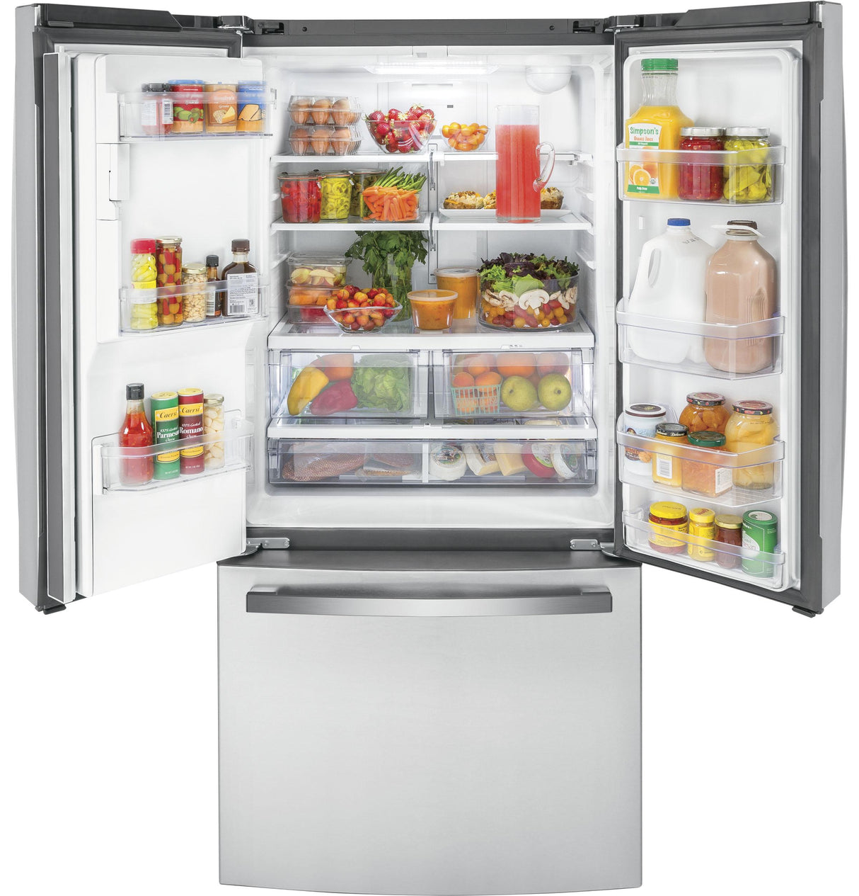 GE  GYE18JYLFS - 33 in. 17.5 Cu. Ft. Counter-Depth French-Door Refrigerator