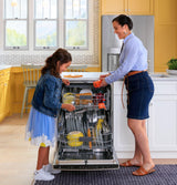 GE GYE22GYNFS - 36 in. 22.1 cu. ft. Counter Depth French Door Refrigerator with Ice & Water Dispenser - Fingerprint Resistant Stainless