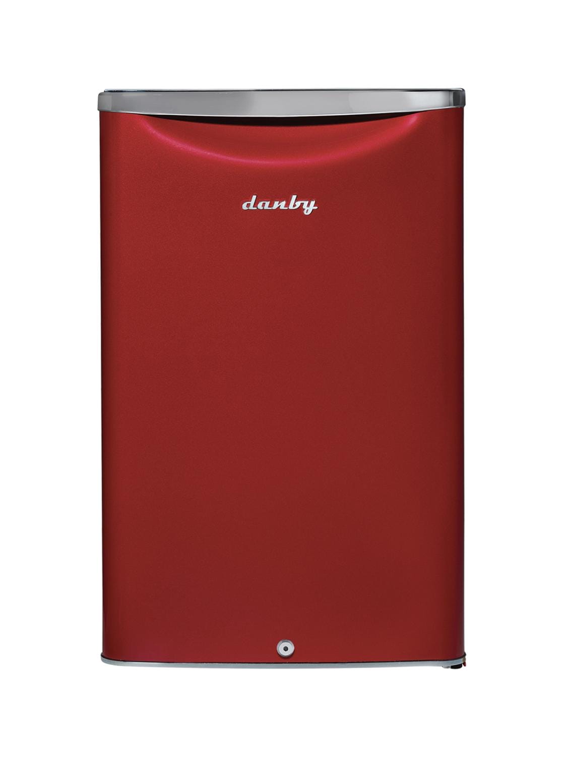 Danby 4.4 cu. ft. Retro Compact Fridge in Metallic Red - (DAR044A6LDB)