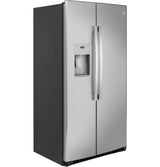 GE GZS22IYNFS - 36 in. 21.8 cu. ft. Counter Depth Side by Side Refrigerator with Ice & Water Dispenser - Fingerprint Resistant Stainless