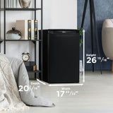 Danby 2.6 cu. ft. Compact Fridge in Black - (DAR026A1BDD)