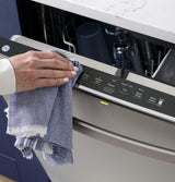GE(R) ENERGY STAR(R) Top Control with Stainless Steel Interior Dishwasher with Sanitize Cycle & Dry Boost with Fan Assist - (GDT665SSNSS)