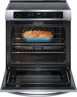 Frigidaire 30" Front Control Induction Range with Convection Bake - (FCFI3083AS)