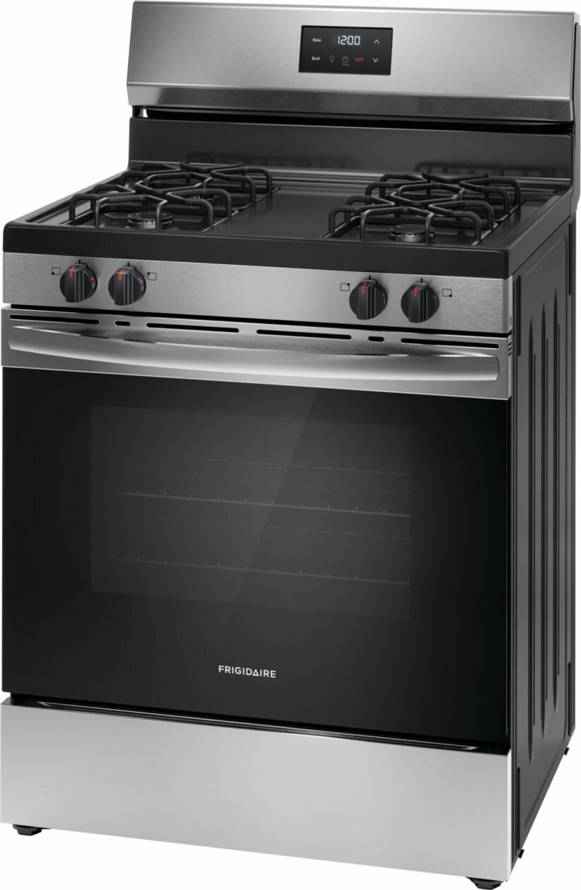 Frigidaire 30" Gas Range - (FCRG3051BS)