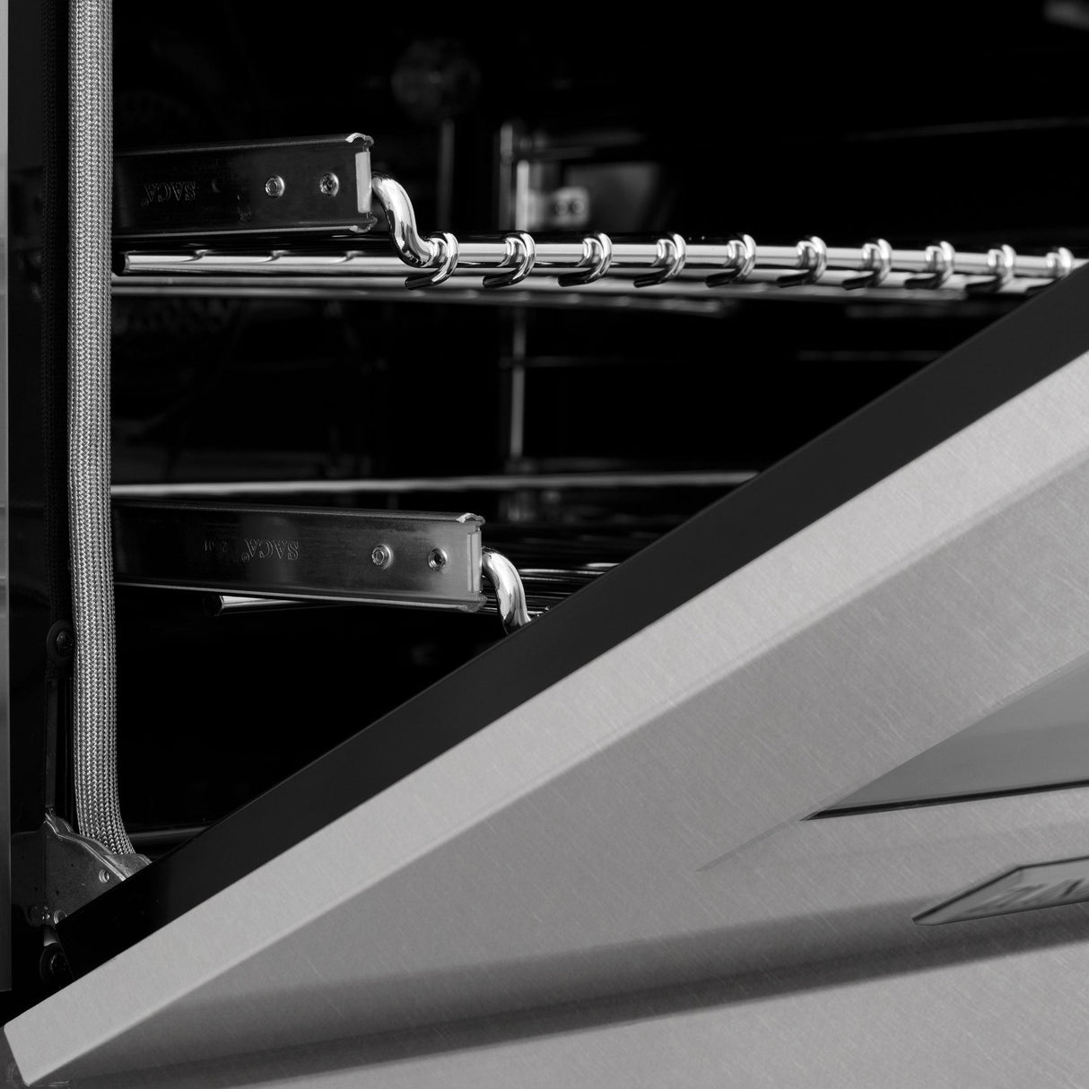 ZLINE RAS-WM-60 Dual Fuel Range in DuraSnow Stainless Steel - image 18