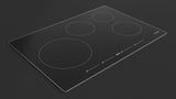 30" INDUCTION COOKTOP WITH BRUSHED ALUMINUM TRIM - (F7IT30S1)