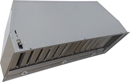 Forno Alta Qualita Frassanito FRHRE534630 Cabinet Insert Range Hood with 3-Speeds, Push Button Controls, LED Lights, Dishwasher Safe Baffle Filters, and Stainless Steel Construction: 30 Inch Width, 450 CFM