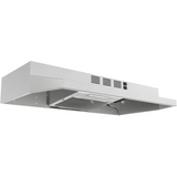 Forno Espresso Cappa FRHUC520030 30 Inch Under Cabinet Range Hood with 2-Speed/200 CFM Blower, Rocker Switch Controls, Energy-Efficient LED Lights, Aluminum Filter with Charcoal Sponge and Recirculated Venting: Stainless Steel
