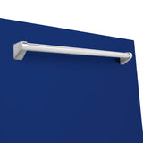 ZLINE 24" Monument Series 3rd Rack Top Touch Control Dishwasher with Stainless Steel Tub, 45dBa (DWMT-24) [Color: Blue Gloss] - (DWMTBG24)