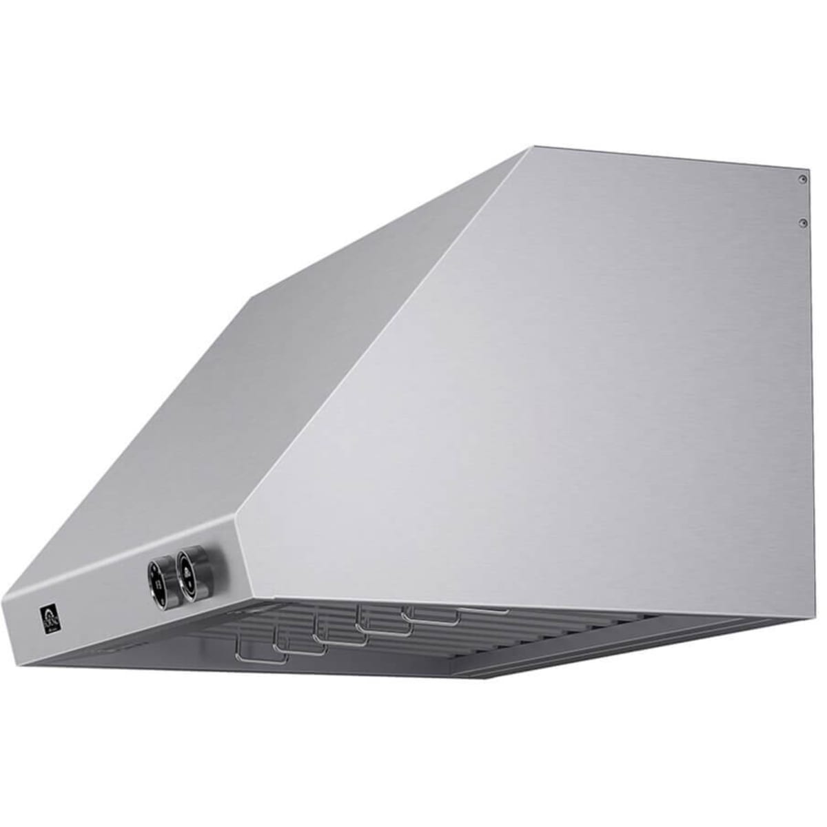 Forno Biagio FRHWM500936 Wall Mount Range Hood with 3-Speed, Knob Control, Dimmable LED Lighting, Baffle Filters and Power-Off Delay (5 min): 36 Inch Width, 600 CFM