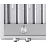 Forno Biagio FRHWM500936 Wall Mount Range Hood with 3-Speed, Knob Control, Dimmable LED Lighting, Baffle Filters and Power-Off Delay (5 min): 36 Inch Width, 600 CFM