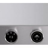 Forno Biagio FRHWM500936 Wall Mount Range Hood with 3-Speed, Knob Control, Dimmable LED Lighting, Baffle Filters and Power-Off Delay (5 min): 36 Inch Width, 600 CFM