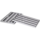 Forno Biagio FRHWM500936 Wall Mount Range Hood with 3-Speed, Knob Control, Dimmable LED Lighting, Baffle Filters and Power-Off Delay (5 min): 36 Inch Width, 600 CFM